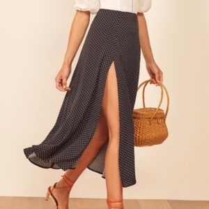 Reformation MIDI Skirt